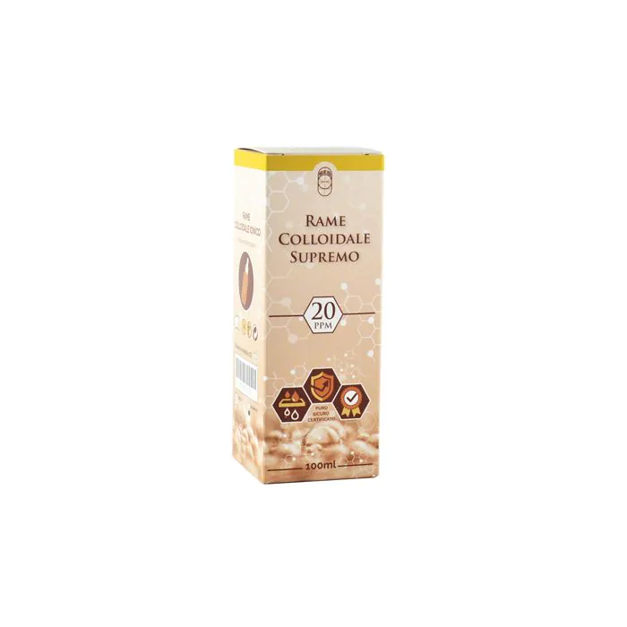 Rame colloidale supremo 20ppm 100 ml Rame colloidale supremo 20ppm 100 ml