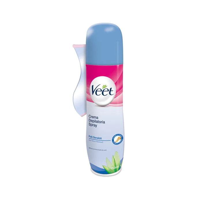 Veet crema spray pelli sensibili 150 ml Veet crema spray pelli sensibili 150 ml