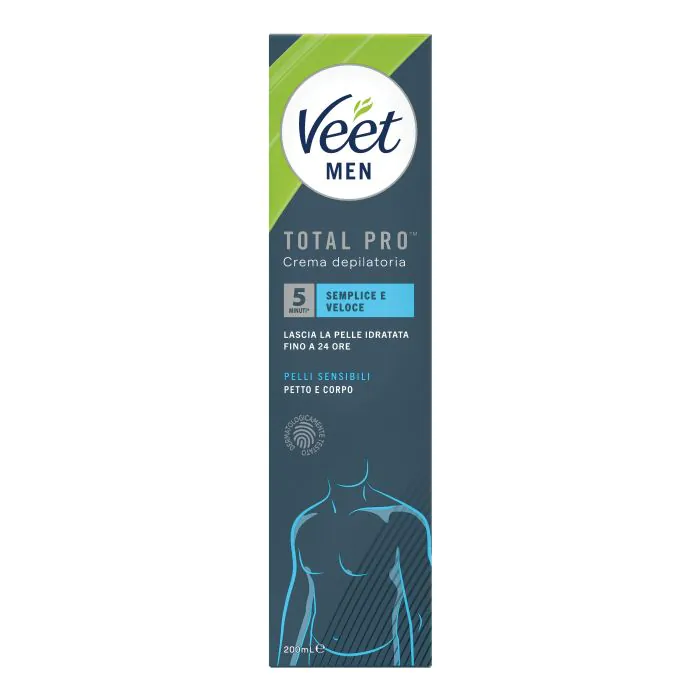 Veet for men crema pelli sensibili 200 ml Veet for men crema pelli sensibili 200 ml