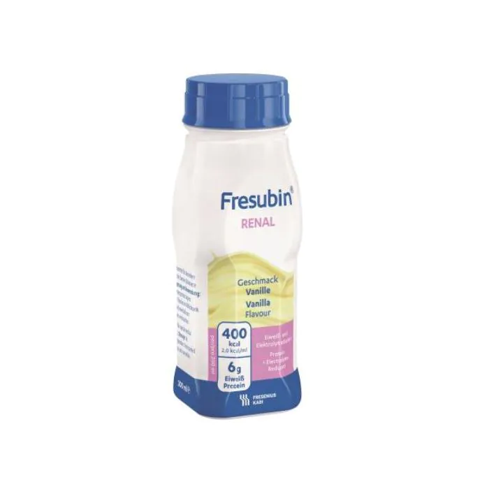 Fresubin renal vaniglia 4 flaconi da 200 ml Fresubin renal vaniglia 4 flaconi da 200 ml