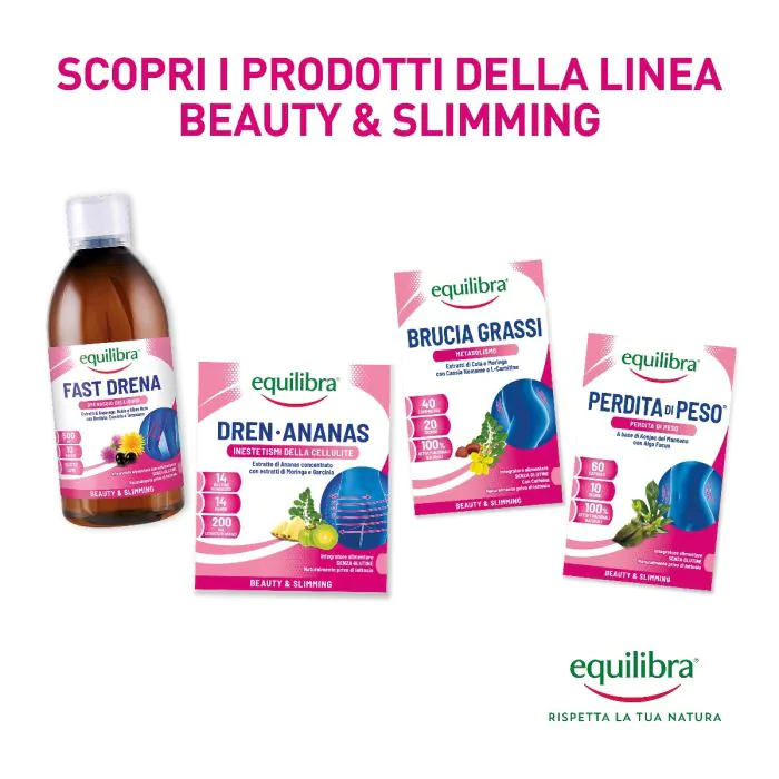 Equilibra Fast Drena Integratore Per la Perdita Di Peso 500 ml