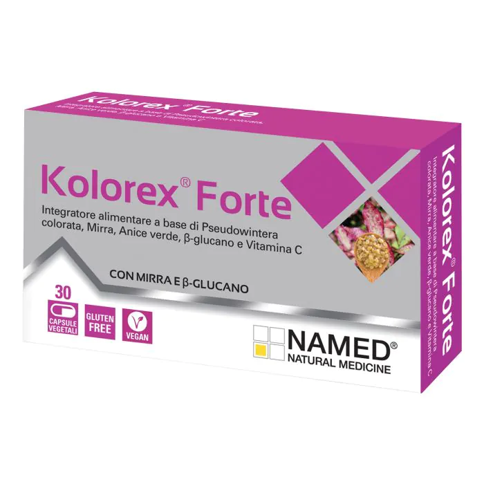 Kolorex Forte Integratore Per la Candida 30 Capsule Vegetali Kolorex Forte Integratore Per la Candida 30 Capsule Vegetali