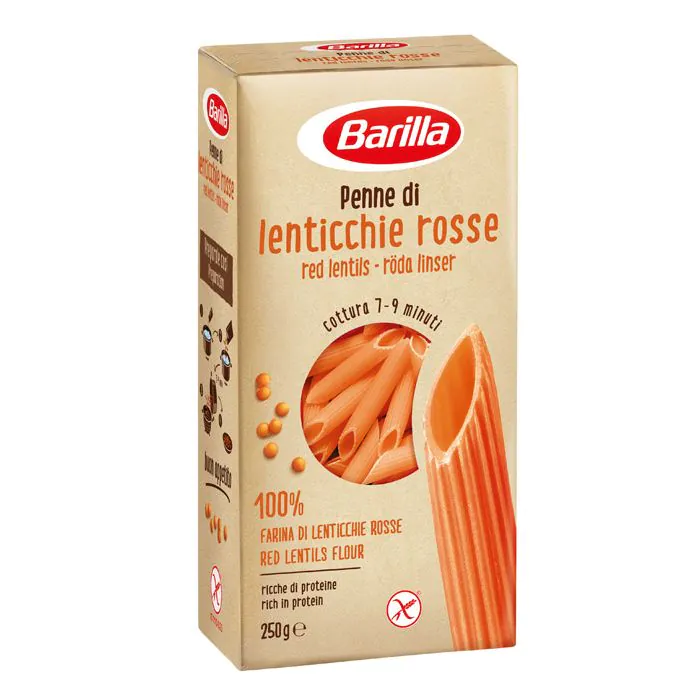 Barilla penne di lenticchie rosse 250 g