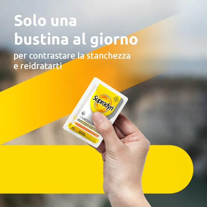 Supradyn Magnesio e Potassio Integratore Vitamine e Minerali 24 Bustine