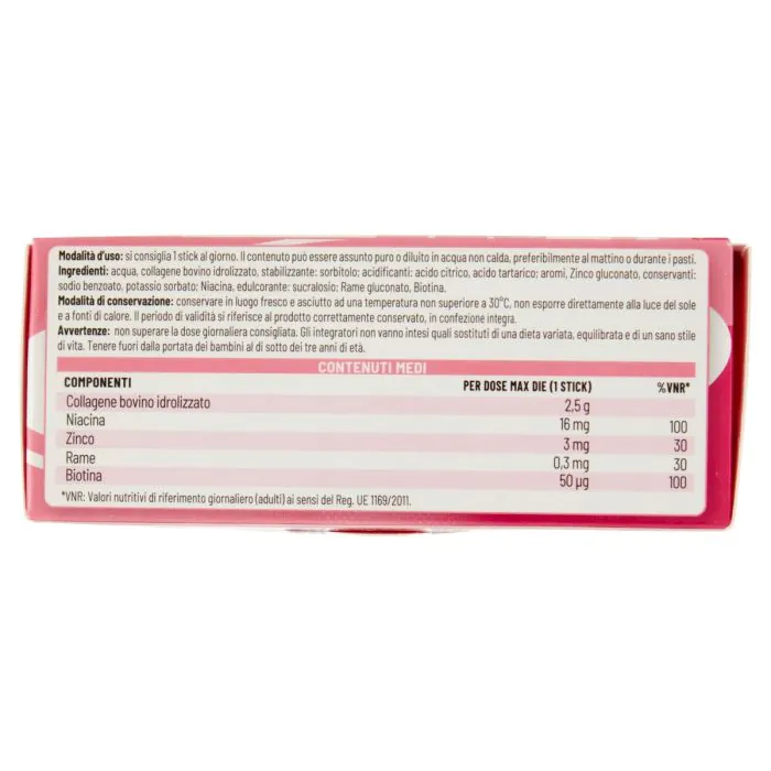 Equilibra Collagene Beauty Integratore Benessere della Pelle 10 Stick Pack