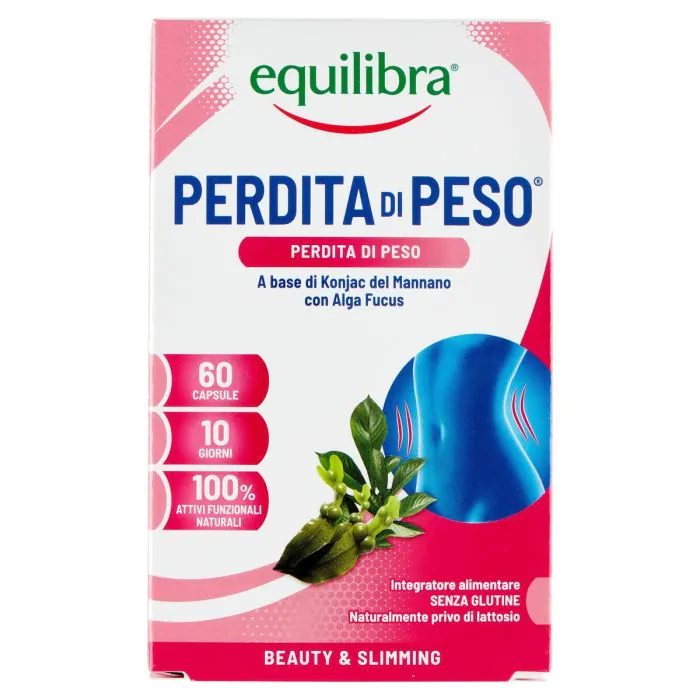 Equilibra Perdita di Peso Integratore Dimagrante 60 Capsule Equilibra Perdita di Peso Integratore Dimagrante 60 Capsule