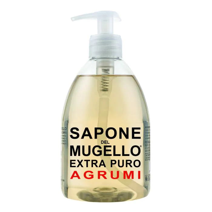 Sapone del mugello liquido extra puro agrumi 500 ml Sapone del mugello liquido extra puro agrumi 500 ml