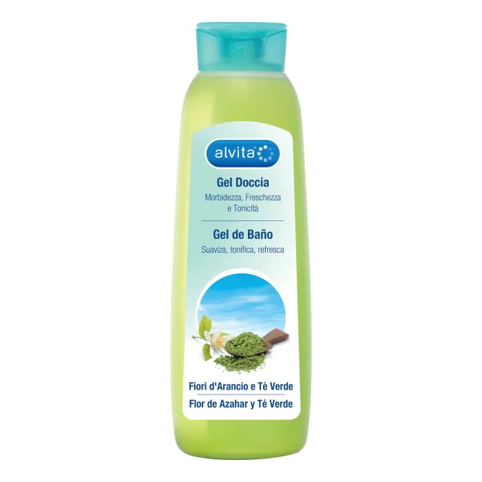 Alvita gel doccia fiori arancio/te' verde 300 ml