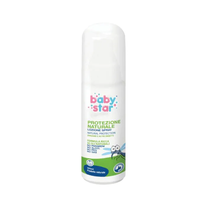 Babystar nature protezione insettorepellente spray 100 ml Babystar nature protezione insettorepellente spray 100 ml