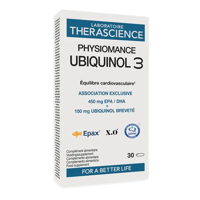 Physiomance ubiquinol 3 30 perle Physiomance ubiquinol 3 30 perle