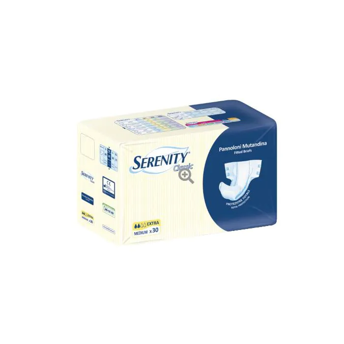 Serenity Classic Extra Pannolone Mutandina Taglia XL 15 Pezzi