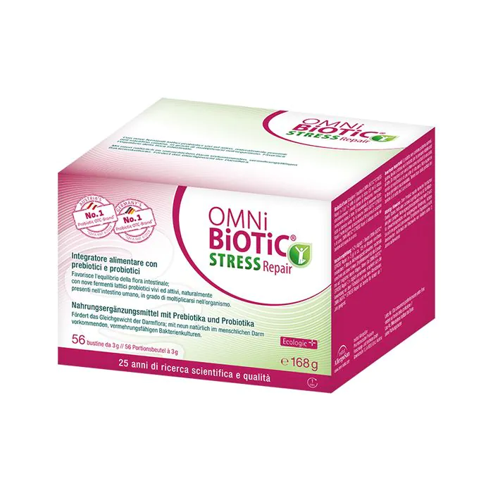 Omni biotic stress repair 56 bustine da 3 g Omni biotic stress repair 56 bustine da 3 g