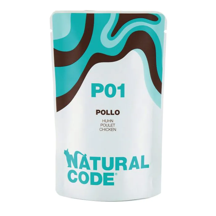 Natural Code Gatto Busta (P01) Adulto Pollo 70 Gr