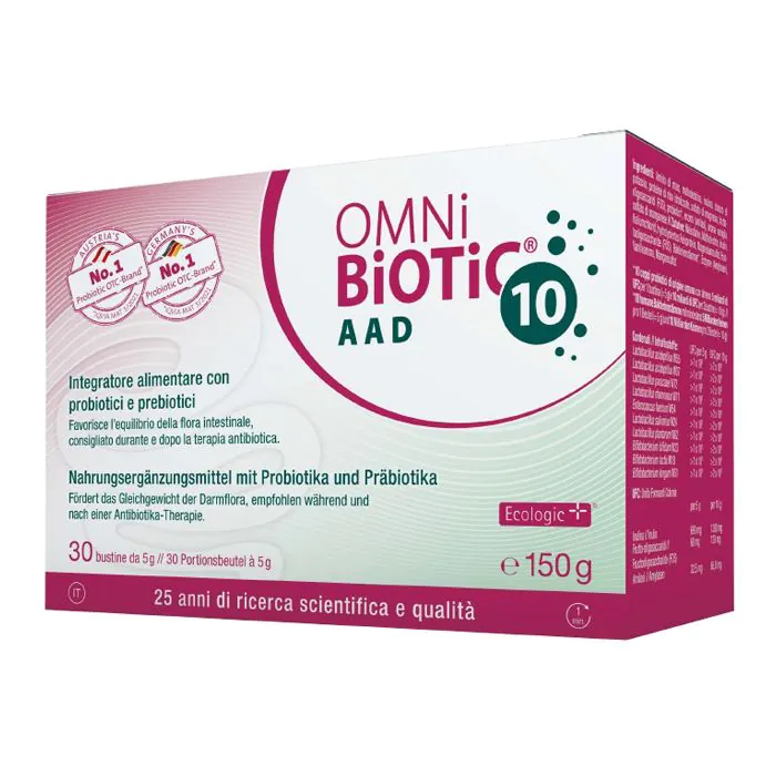 Omni biotic 10 aad 30 bustine da 5 g Omni biotic 10 aad 30 bustine da 5 g
