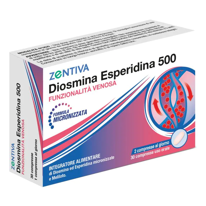 Diosmina esperidina 500 30 compresse Diosmina esperidina 500 30 compresse