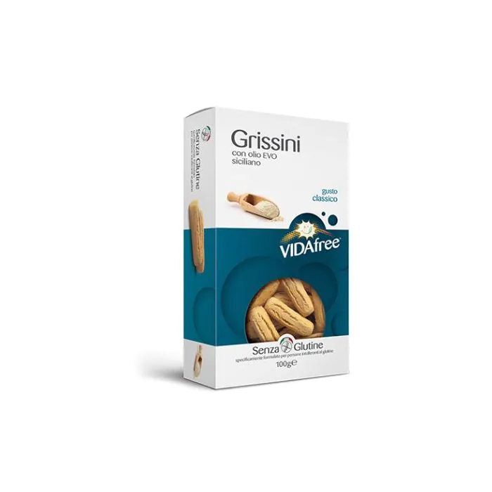 Vidafree grissini mini snack gusto classico 100 g Vidafree grissini mini snack gusto classico 100 g