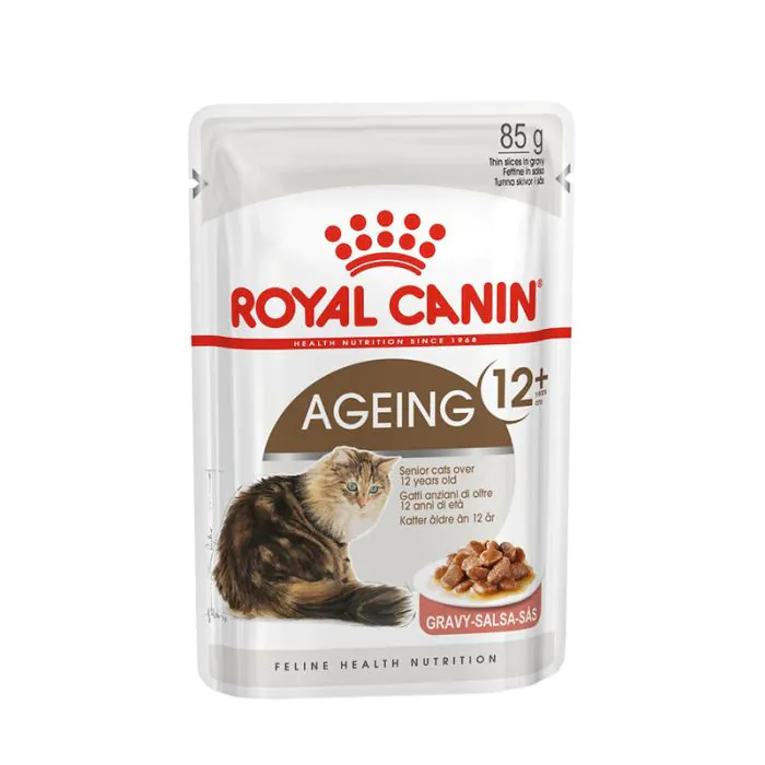 Royal Canin Gatto Ageing 12+ Busta In Salsa 85 Gr Royal Canin Gatto Ageing 12+ Busta In Salsa 85 Gr