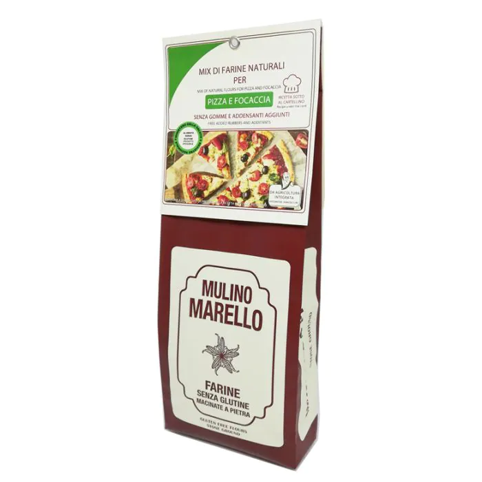 Mix di farine naturali per pizza e focaccia 500 g Mix di farine naturali per pizza e focaccia 500 g