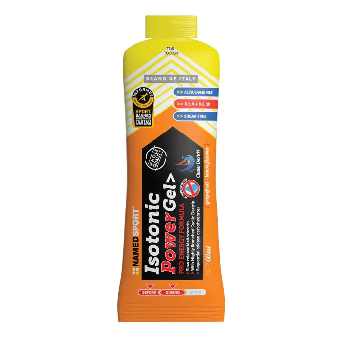 Isotonic power gel grapefruit/lemon 60 ml Isotonic power gel grapefruit/lemon 60 ml