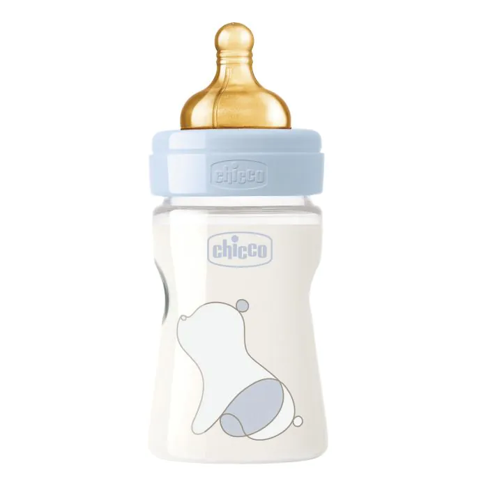 Chicco Biberon Original Touch Caucciù Boy 0 Mesi+ 150 ml