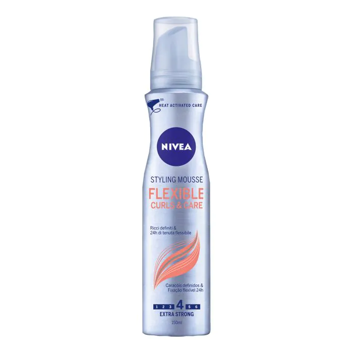 Nivea styling mousse flexible curls & care 150 ml Nivea styling mousse flexible curls & care 150 ml