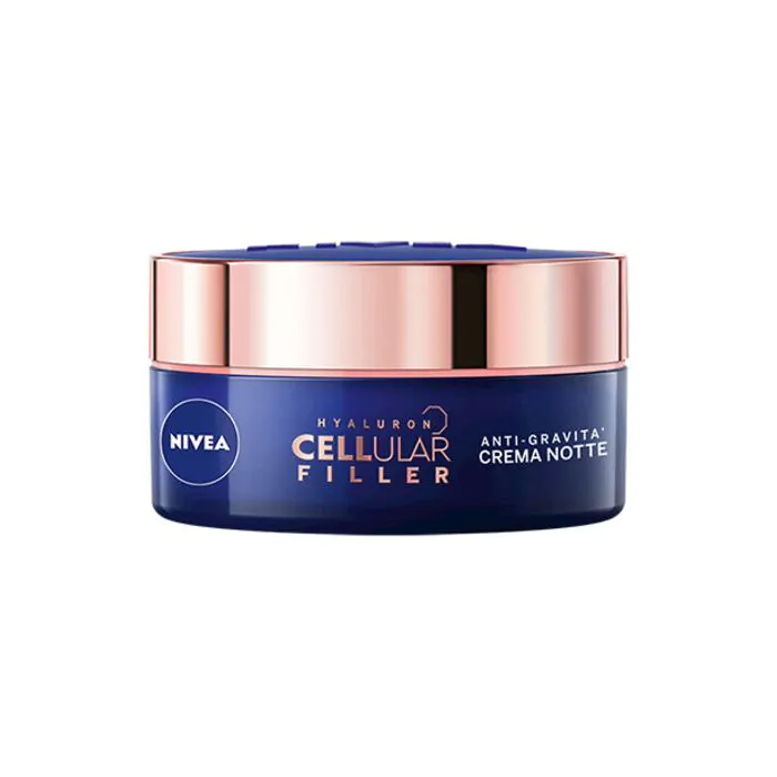 Nivea hyaluron cellular filler anti-gravita' crema notte anti-eta' 50 ml Nivea hyaluron cellular filler anti-gravita' crema notte anti-eta' 50 ml