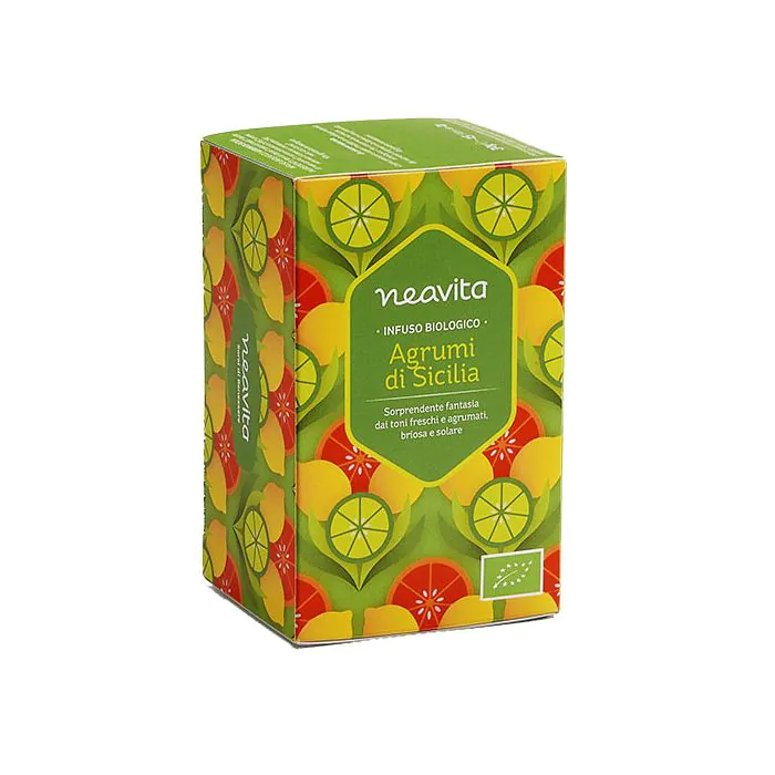 Infuso in filtro agrumi di sicilia bio 1 pezzo