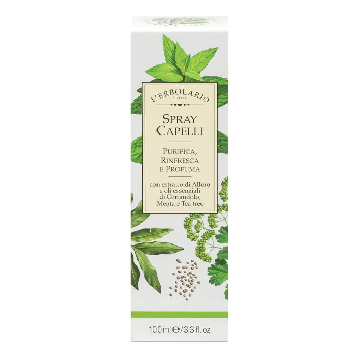 Spray capelli purifica rinfresca profuma 100 ml