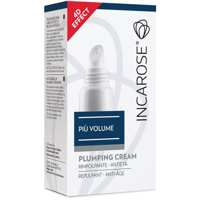 Incarose piu volume plumping cream 15 ml Incarose piu volume plumping cream 15 ml