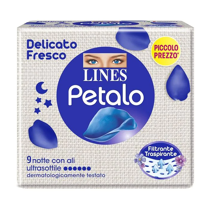 Lines Petalo Blu Notte 9pezzi Lines Petalo Blu Notte 9pezzi