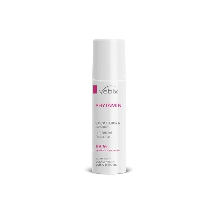 Vebix Phytamin Stick Labbra Protettivo 5,7 Ml New 2019 Cera Free