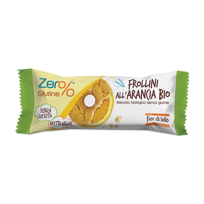 Zer%glutine frollini all'arancia monodose 30 g