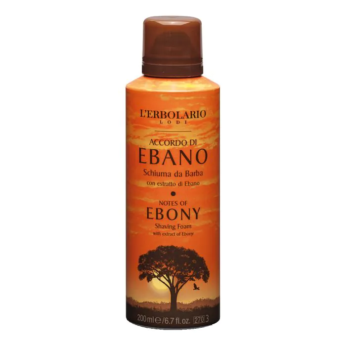 Accordo di ebano schiuma barba 200 ml Accordo di ebano schiuma barba 200 ml