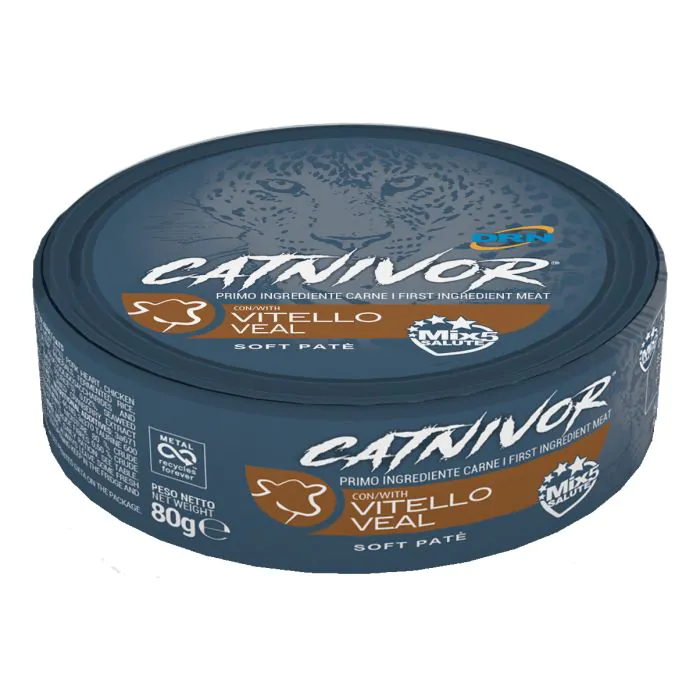 Catnivor Vitello 80 Gr Catnivor Vitello 80 Gr