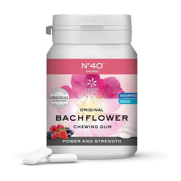 Lemon pharma gomme 40 energia fiori di bach 60 g Lemon pharma gomme 40 energia fiori di bach 60 g