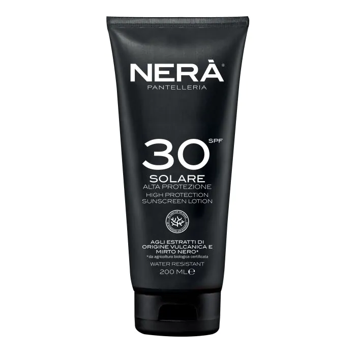 Nera' crema solare spf30 protezione alta 200 ml Nera' crema solare spf30 protezione alta 200 ml
