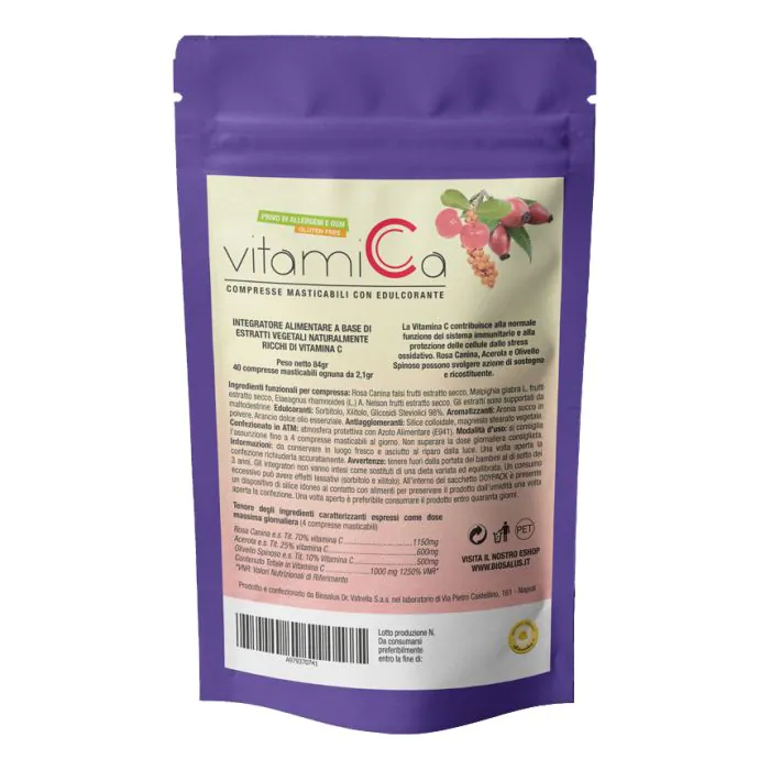 Vitamica 40 Compresse Mast. Vitamica 40 Compresse Mast.