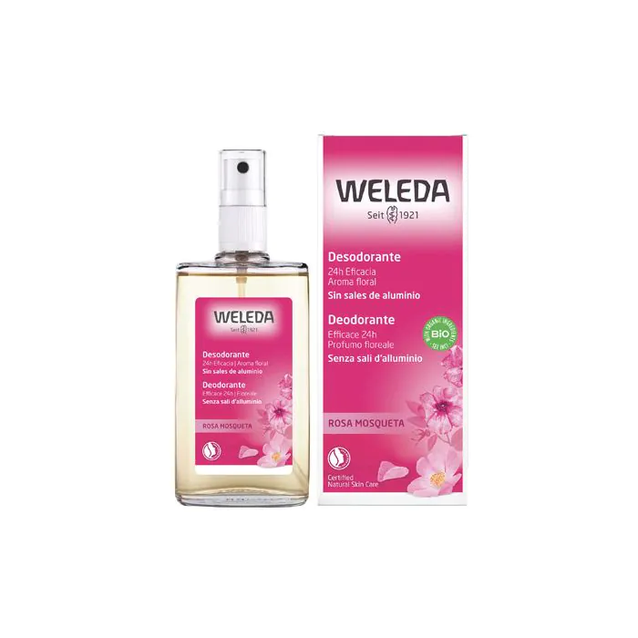 Weleda deo rosa mosqueta 100ml Weleda deo rosa mosqueta 100ml