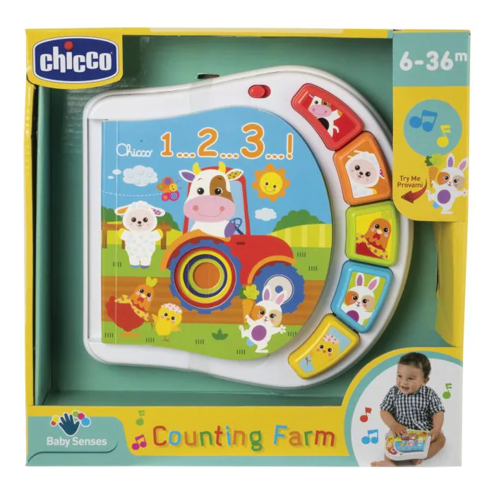 Chicco gioco bs libro fattoria dei numeri Chicco gioco bs libro fattoria dei numeri