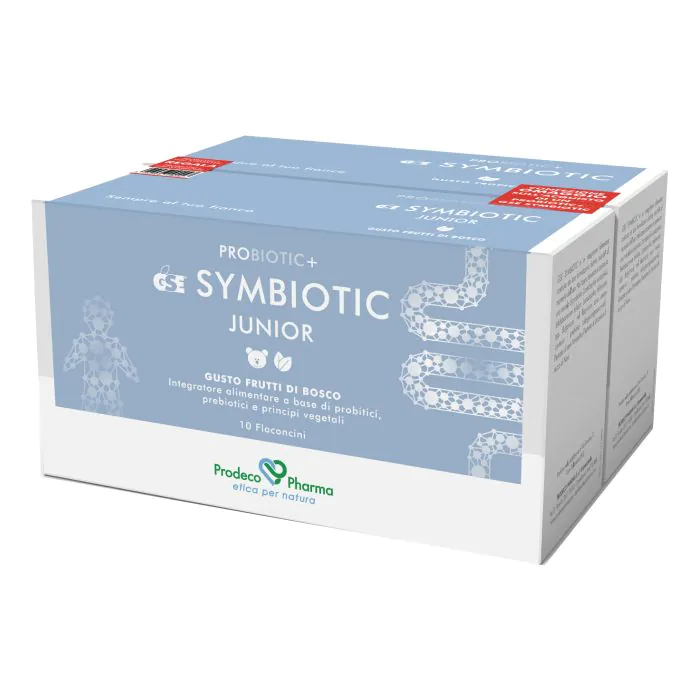 Probiotic+ gse symbyotic junior frutti di bosco 10 flaconcini Probiotic+ gse symbyotic junior frutti di bosco 10 flaconcini