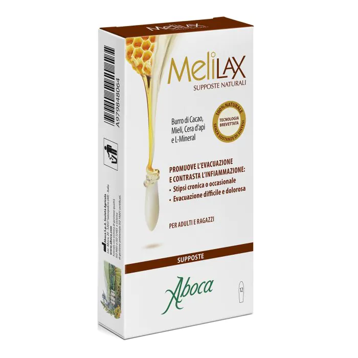 Melilax 12 supposte