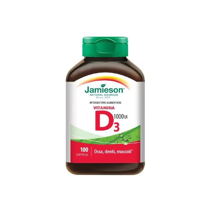 Jamieson vitamina d3 1000 100 compresse Jamieson vitamina d3 1000 100 compresse