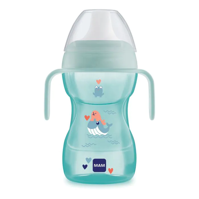 Mam tazza fun to drink capacita' 270 ml maschio 1 pezzo Mam tazza fun to drink capacita' 270 ml maschio 1 pezzo
