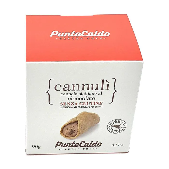 Punto Caldo Cannoli Cioccolato 90g Punto Caldo Cannoli Cioccolato 90g