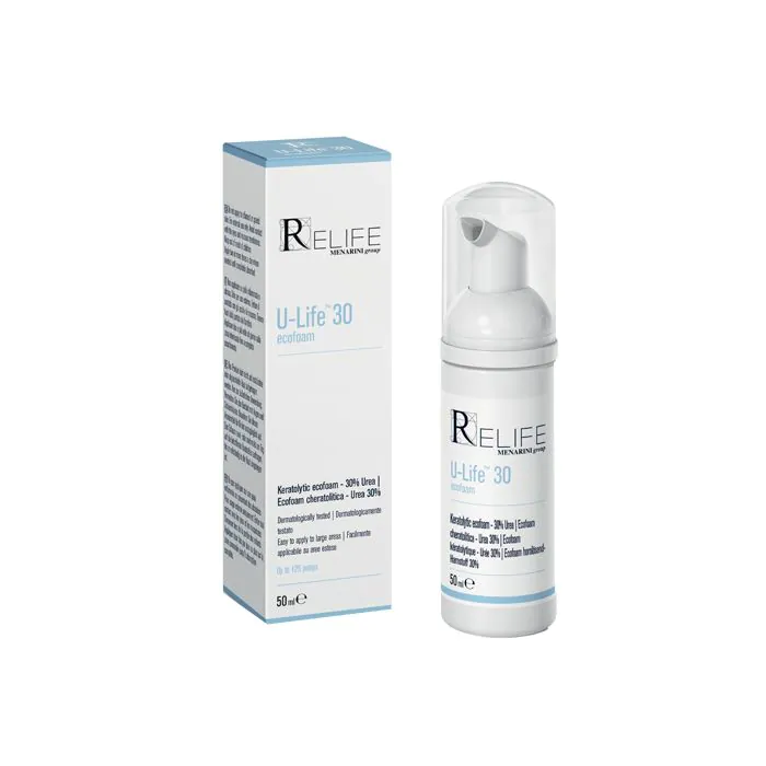 Relife U-life 30 Ecofoam Trattamento Cheratolitico 50 ml Relife U-life 30 Ecofoam Trattamento Cheratolitico 50 ml