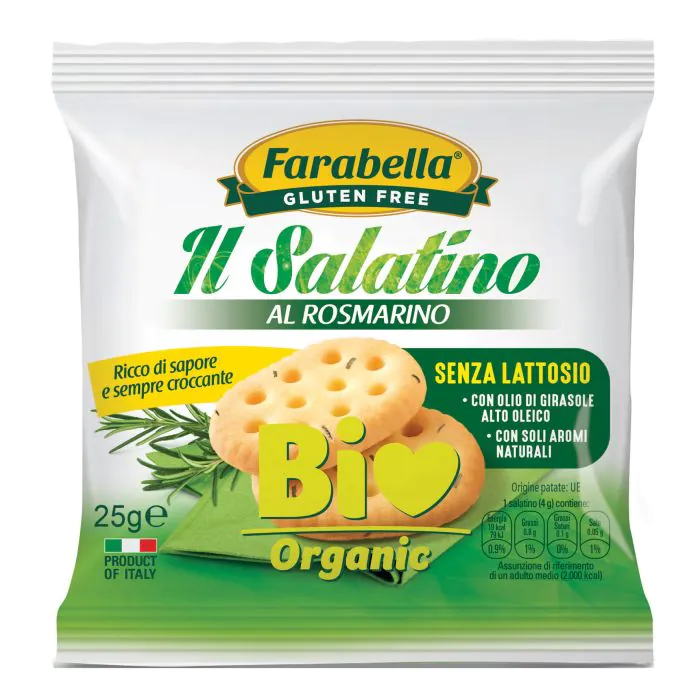 Farabella bio salatino rosmarino 25 g Farabella bio salatino rosmarino 25 g