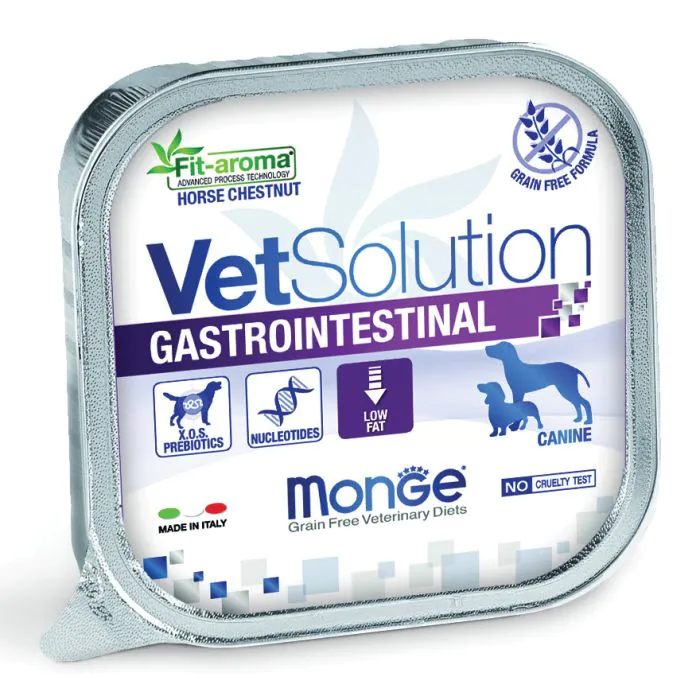 Monge Cane Vet Solution Gastrointestinal Vaschetta 150 Gr