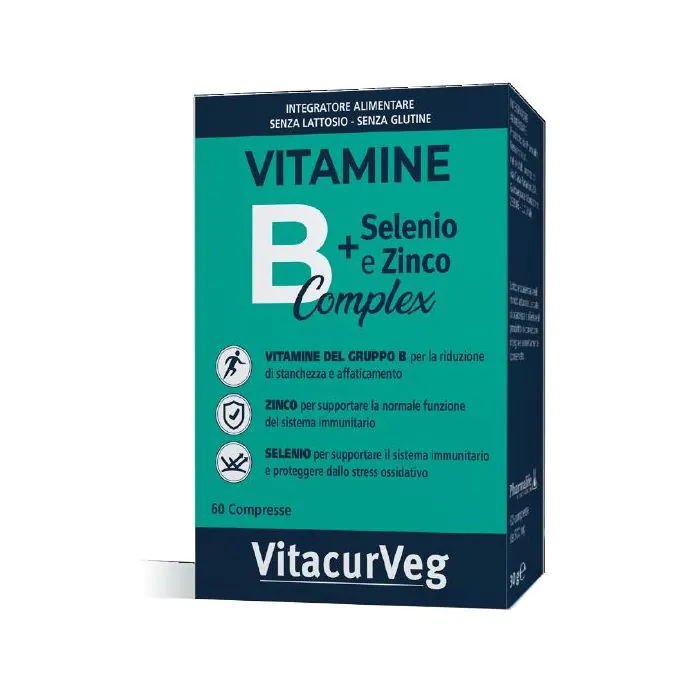 Vitacurveg vitamina b complex 60 compresse Vitacurveg vitamina b complex 60 compresse