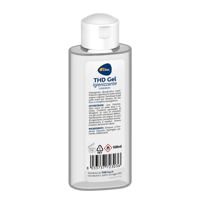 Thd gel igienizzante 100 ml