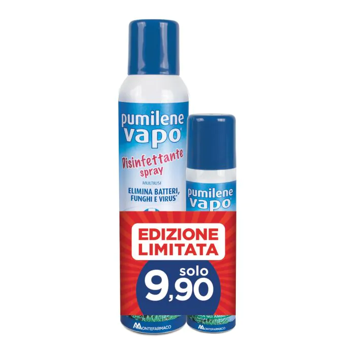 Pumilene vapo disinfettante 250 ml + 75 ml Pumilene vapo disinfettante 250 ml + 75 ml